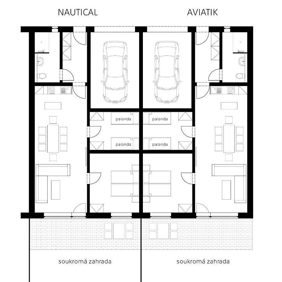 Apartmány Modřínový Dům Horní Planá Exterior foto